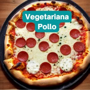 Vegetariana y Pollo